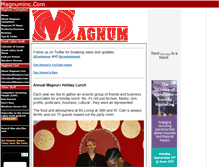 Tablet Screenshot of magnuminc.com